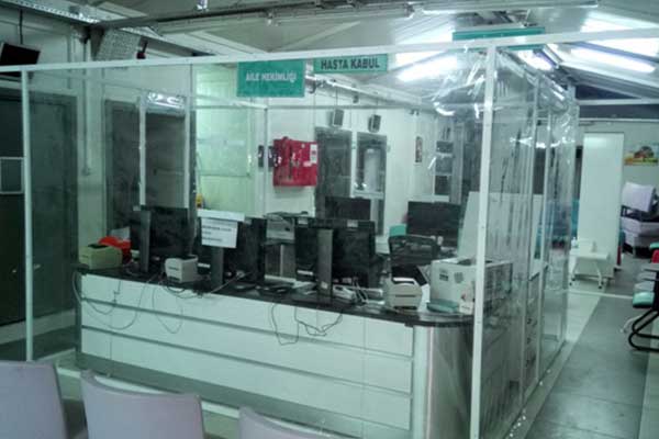 Dikili Dikey Şeffaf Store